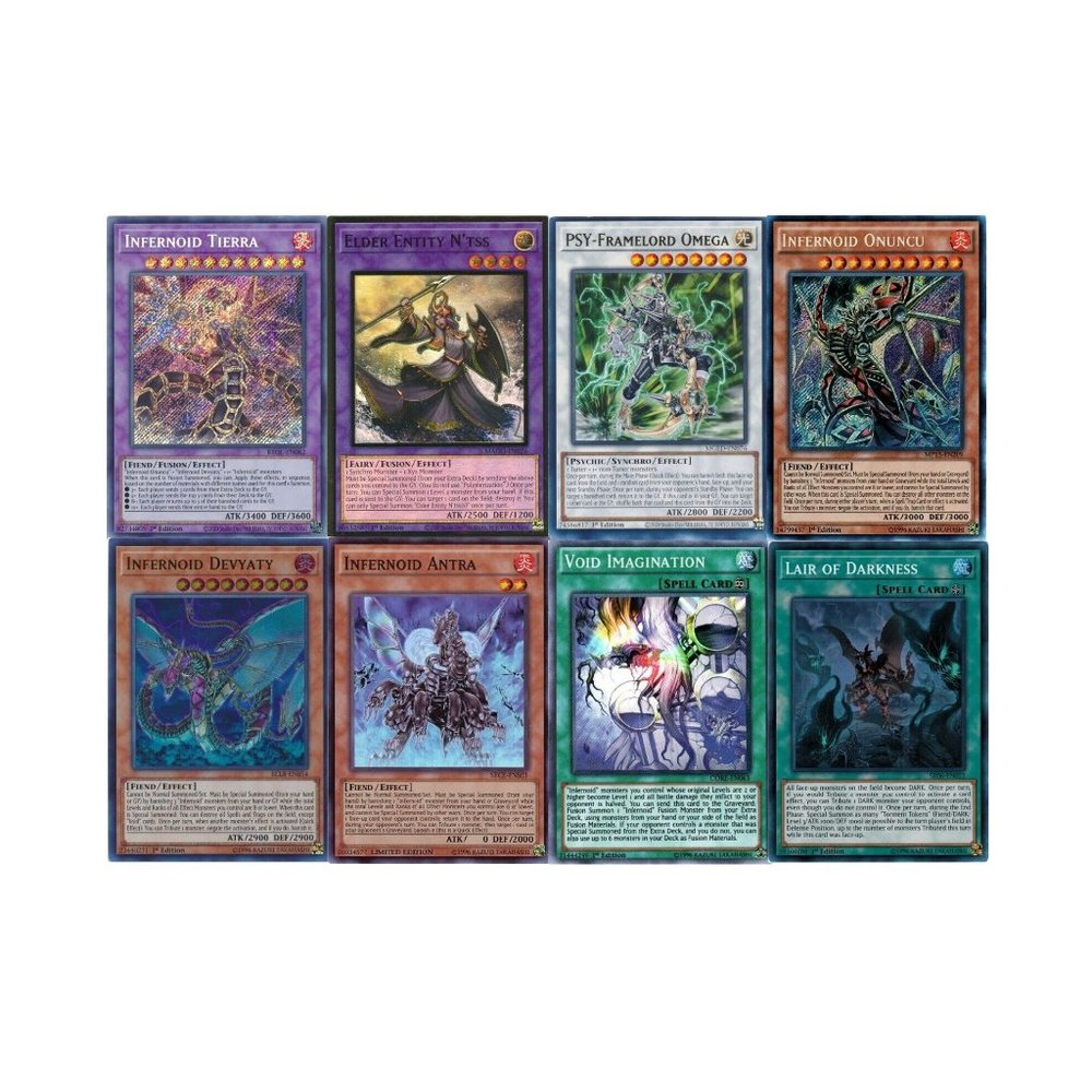 Yugioh Infernoid 2023 Deck - Tierra Decatron Void Vanishment Imagination Onuncu